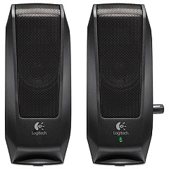 Logitech S120 2.0 Multimedia Speakers, Black (980000012)