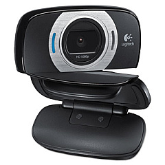 Logitech C615 HD Webcam, 1920 pixels x 1080 pixels, 2 Mpixels, Black (960000733)