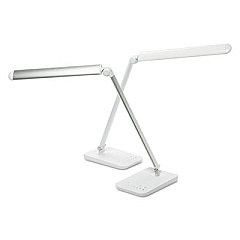 Safco Vamp Lighting, 5"w x 16"d x 16.75"h, Silver (1001SL)