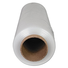 Universal Handwrap Stretch Film, 16" x 1,500 ft Roll, 17 mic (70-Gauge), 4/Carton (UNV62116)