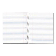 National 1-Subject Wirebound Notebook, 3-Hole Punched, Medium/College Rule, Randomly Assorted Front Covers, 11 x 8.88, 100 Sheets (33706)