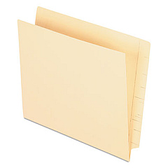Pendaflex Manila End Tab Pocket Folder, Straight Tabs, Letter Size, Manila, 50/Box (16650)