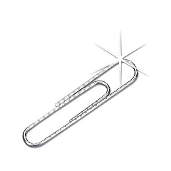 ACCO Paper Clips, Medium (No. 1), Silver, 1,000/Pack (72370)