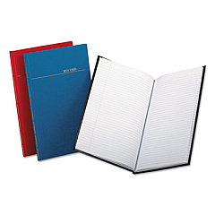 Boorum & Pease Vinyl Cover Record Book, Randomly Assorted Cover Colors, 11.75 x 7.25 Sheets, 150 Sheets/Book (96334)