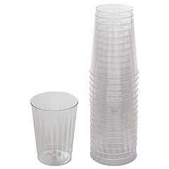 WNA Classicware Tumblers, 10 oz, Plastic, Clear, 16/Pack (RSCC101516PK)