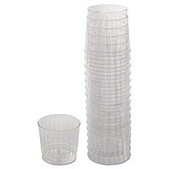 WNA Classicware Tumblers, 9 oz, Plastic, Clear, 16/Pack (RSCCR91516PK)