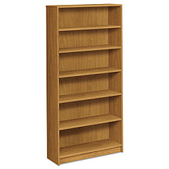 HON 1870 Series Bookcase, Six-Shelf, 36w x 11.5d x 72.63h, Harvest (1876C)