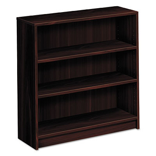HON 1870 Series Bookcase, Three-Shelf, 36w x 11.5d x 36.13h, Mahogany (1872N)