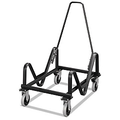 HON GuestStacker Cart, 21.38w x 35.5d x 37.88h, Black (4033T)