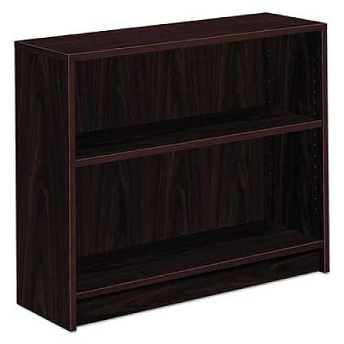 HON 1870 Series Bookcase, Two-Shelf, 36w x 11.5d x 29.88h, Mahogany (1871N)