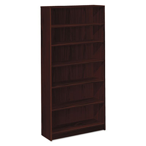 HON 1870 Series Bookcase, Six-Shelf, 36w x 11.5d x 72.63h, Mahogany (1876N)