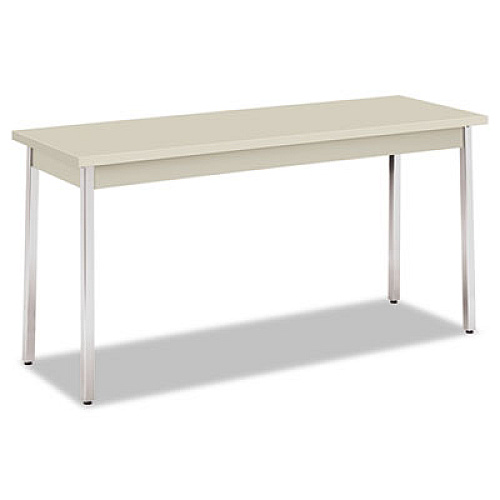 HON Utility Table, Rectangular, 60w x 20d x 29h, Light Gray (UTM2060LOLOC)
