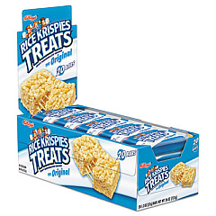 Kellogg's Rice Krispies Treats, Original Marshmallow, 1.3 oz Snack Pack, 20/Box (26547)