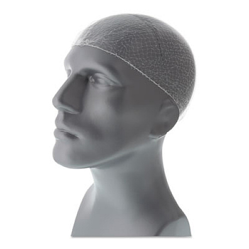 AmerCareRoyal Lightweight Latex-Free Hairnets, Nylon, 28", White, 144/Box (RPH144LT28PK)