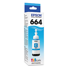 Epson T664220 Cyan Ink Bottle