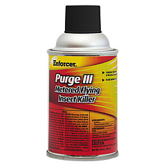 Enforcer Purge III Metered Flying Insect Killer, 6.4 oz Aerosol, Fresh Scent, 12/Carton (EPRGFIK7)