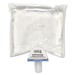 Georgia Pacific Professional Gentle Foam Liquid Soap, Fragrance-Free, 1,200 mL, 4/Carton (43711)