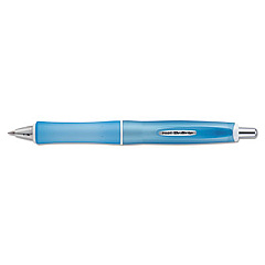 Pilot Dr. Grip Frosted Advanced Ink Ballpoint Pen, Retractable, Medium 1 mm, Black Ink, Blue Barrel (36253)