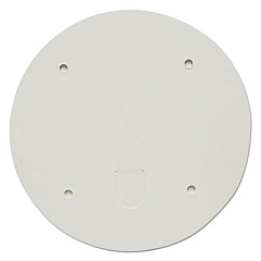 Solo Paper Lids for Food Containers, For 83 oz Containers, Vented, 7.2" Diameter, White, 100/Carton (5VT19S)