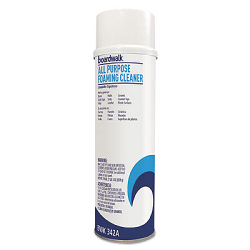 Boardwalk All-Purpose Foaming Cleaner w/Ammonia, 19 oz Aerosol Spray (BWK342AEA)