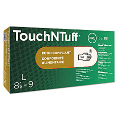 Conform XT Premium Latex Disposable Gloves, Powder-Free, Large, 100/Box (69318L)