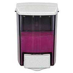 San Jamar Oceans Soap and Hand Sanitizer Dispenser, 30 oz, 4.13 x 4.25 x 6.13, Black (S30TBK)