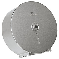 Georgia Pacific Professional Stainless Steel Jumbo Roll Tissue Dispenser, 14.25 x 4.44 x 14.25, Stainless Steel (59449)