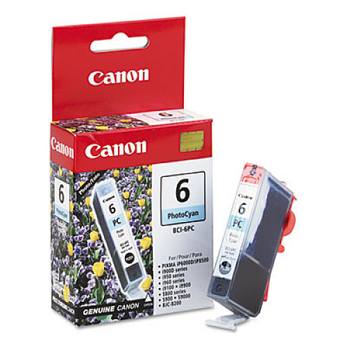 Canon BCI-6PC Photo Cyan Ink Cartridge