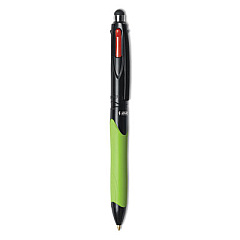 BIC 4-Color Stylus Ball Pen, Assorted (MMGSTP11)
