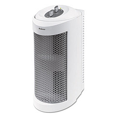 Holmes Allergen Remover Air Purifier Mini-Tower, 204 sq ft Room Capacity, White (HAP706NU)