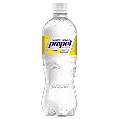 Propel Fitness Water Flavored Water, Lemon, Bottle, 500mL, 24/Carton (00167)