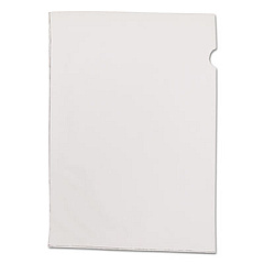 Pendaflex See-In File Jackets, Letter Size, Clear, 50/Box (61004)