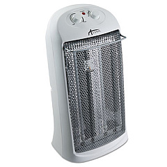 Alera Quartz Tower Heater, 13 1/4"w x 10 1/8"d x 23 1/4"h, White (ALEHEQZ23)