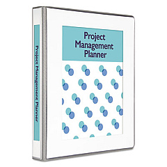Avery UltraLast Heavy-Duty View Binder with One Touch Slant Rings, 3 Rings, 1" Capacity, 11 x 8.5, White (79744)