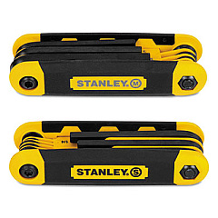 Stanley Folding Metric and SAE Hex Keys, 2/Pk (STHT71839)