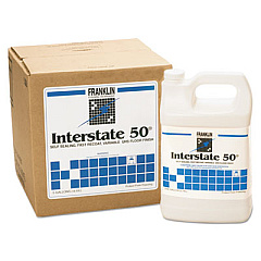 Franklin Cleaning Technology Interstate 50 Floor Finish, 1gal Bottle, 4/Carton (F195022CT)