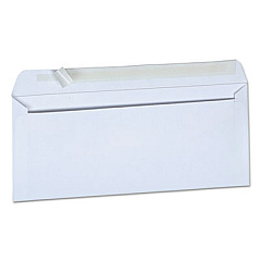 Office Impressions Peel Seal Strip Business Envelope, #10, Square Flap, Self-Adhesive Closure, 4.13 x 9.5, White, 500/Box (OFF82304)
