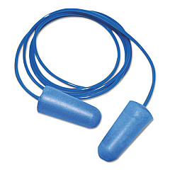 Boardwalk Detectable Earplugs, Corded, Blue, 200 Pairs (BWK00038)