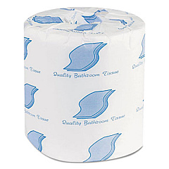 GEN Bathroom Tissues, Septic Safe, 2-Ply, White, 500 Sheets/Roll, 96 Rolls/Carton (GEN201)