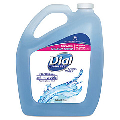 Dial Professional Antibacterial Foaming Hand Wash, Spring Water, 1 gal (15922EA)