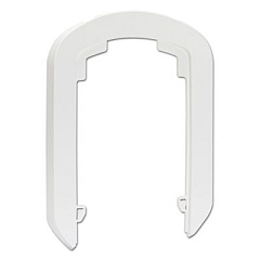GOJO TRUE FIT Wall Plate, Fits LTX-12 Dispensers, 8.32 x 0.53 x 10.74, White (1990WHT12)
