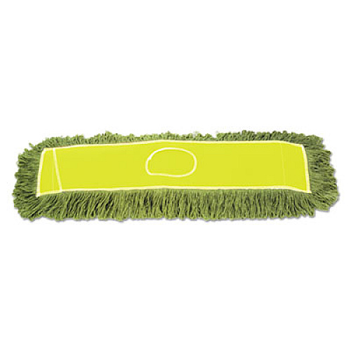 Boardwalk Echo Dustmop, Synthetic/Cotton, 36" x 5", Green, 12/Carton (BWKECHO365LGSP)