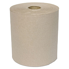 GEN Hardwound Roll Towels, 1-Ply, 8" x 700 ft, Kraft, 6/Carton (GEN1826)