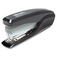 Swingline QuickTouch Reduced Effort Full Strip Stapler, 20-Sheet Capacity, Black/Gray (64505)