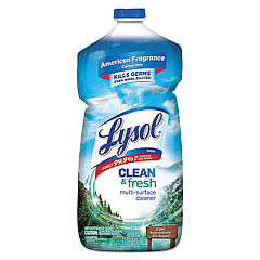 LYSOL Brand Clean and Fresh Multi-Surface Cleaner, Cool Adirondack Air, 40 oz Bottle (78630CT)