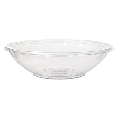 Eco-Products Salad Bowls, 48 oz, 9.5" Diameter x 2.5"h, Clear, 300/Carton (EPSBS48BASE)