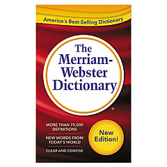 Merriam Webster The Merriam-Webster Dictionary, 11th Edition, Paperback, 960 Pages (2956)