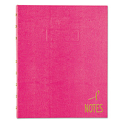 Blueline Pink Ribbon NotePro Notebook, 1 Subject, Narrow Rule, Bright Pink Cover, 9.25 x 7.25, 75 Sheets (A7150PNK4)