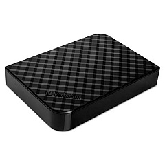 Verbatim Store N Save Desktop Hard Drive, 2 TB, USB 3.0, 7,200 rpm, Diamond Black (97580)