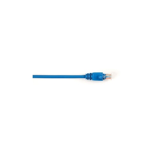 Black Box Cat5e 100-mhz Molded Snagless Stranded Ethernet Patch Cable-unshielded(utp),cm Pvc(rj45 M/m),blue,6-ft.(1.8-m),10-pack (CAT5EPC-006-BL-10PAK)